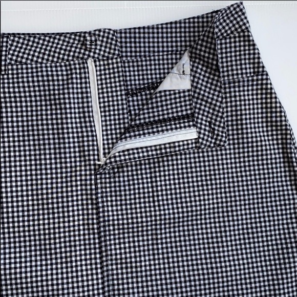 Forever 21 Black and White Checkered Mini Skirt Size L - Picture 7 of 12